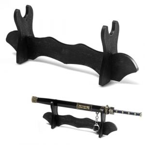 DIFLAX Support Katana, Support Sabre, Porte-&Eacute;p&eacute;e, Porte Katana, Sabre Japonais, Katana, &Eacute;p&eacute;e, pour &Eacute;p&eacute;e de Samoura&iuml;, Couteau Katana, Wakizashi Tanto, Sabre Laser (SVF TUNDER PRICE, neuf)