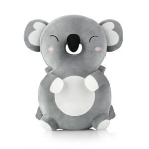 PandaEar Sac &agrave; Dos de Protection de T&ecirc;te pour B&eacute;b&eacute;, Prot&egrave;ge-T&ecirc;te pour Tout-Petit en Marchant, Coussin de Protection Ajustable (Gris Koala) (PandaEar, neuf)