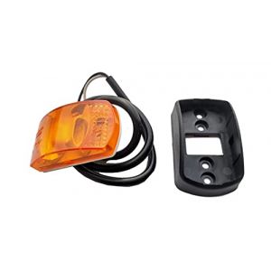 Lot de 4 feux de gabarit orange 12/24 V Feux de position Feux de position Feux de position Feux de gabarit (WEB TRUCK, neuf)