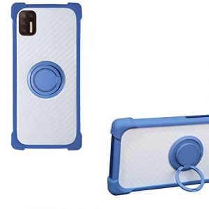 Coque pour Klipad KL605 KL608 608 Coque Compatible avec Klipad KL605 KL608 608 Coque &Eacute;tui Support de Bague m&eacute;tallique 360&deg; en PC + Silicone CSKB-LAN (Oujietong, neuf)