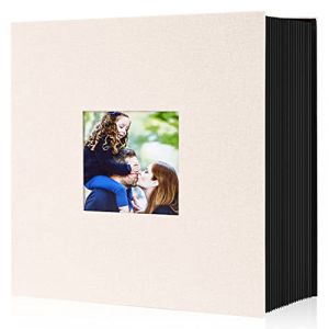 Lanpn Album Photo 10x15 600 Pochette, Grand Format Lin Tissu Album pour Horizontal Vertical Photos (Beige) (BILLIONRVL, neuf)