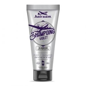 Shampooing violet d&eacute;jaunisseur Hairgum 225ML (beautycoiffure, neuf)