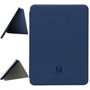 ZhaoCo Étui pour 7'' Kindle Colorsoft Signature Edition 2024 / Kindle Paperwhite 2024 / Kindle Paperwhite Signature Edition 2024, Folio du Livre Coque Housse de Protection (Bleu) (DODO CREATE UK, neuf)