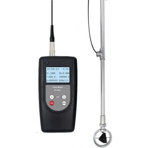 Mètre de vitesse de débit portable, compteur de débit débitmètre de vitesse de l'eau du courant de rivière pour mesurer les vitesses de débit dans les canaux ouverts, 0,01-5,00 m/s [énergétique A] (Xyy-uk, neuf)