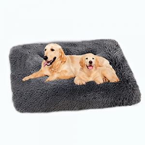 Comfy Panier Chien XXL 122x83cm,Coussin pour Chien XL,Canap&eacute; Grand Moyen Chien,Anti Stress Chien Lit Moelleux,Lavable en Machine (Lesong EU, neuf)