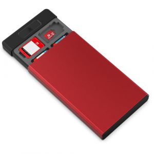 HEIYING &Eacute;tui pour Cartes de Jeu Nintendo Switch 2/OLED/Lite, Rangement Jeux Switch en M&eacute;tal avec 20 Emplacements pour Carte de Jeux et 20 Emplacements pour Carte Micro SD (HEIYING-EU, neuf)