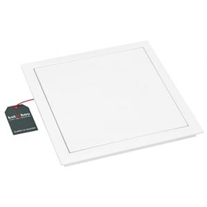 KOTARBAU® Trappe de Visite 30 x 30 cm pour Peinture en Plastique Blanc Trappe d'inspection Trappe Visite placo Plafond Trappe comble trappes Trappe Plafond (KOTARBAU, neuf)