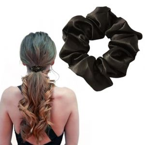 Élastiques pour cheveux en soie, élastiques en satin pour cheveux, cordes pour cravates, bandes pour cheveux en satin de soie, accessoires élastiques pour cheveux, anneau pour cheveux en satin (niexuy, neuf)