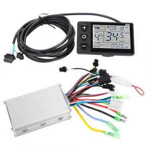 Contr&ocirc;leur De Moteur LCD, Kit De Contr&ocirc;leur Sans Balais Scooter &eacute;lectrique De Panneau D'affichage LCD &eacute;tanche 24v‑48v Moteur &eacute;lectrique Contr&ocirc;leur Vitesse Pour V&eacute;lo &eacute;lectrique Scooter(36v/48v 350w) (Funiques, neuf)