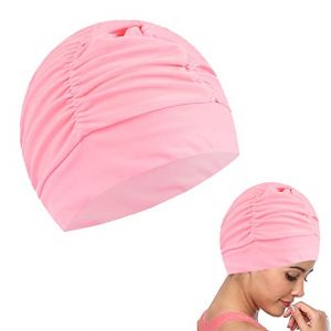 Bonnet Piscine, Touca Piscina, Bonnet de Natation, Bonnet de Bain Piscine, Bonnet de Bain Tissu Polyester, Bonnet de Bain, pour Hommes Femmes, Adulte (Sweems, neuf)