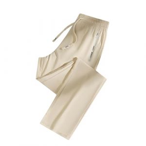 Pantalon de Jogging pour Homme Séchage Rapide​ Sport Pantalon de Survêtement Legers Pants Jogging Airness Large Homme avec Poches Zippée Sweatpants pour Voyage Golf Pas Cher (YINYUAN（✿Soldes Clearance 50 % d'économies ✿), neuf)