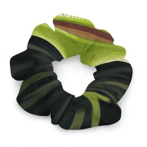 Chouchous &eacute;lastiques sans dommages, couronne grenouille, &eacute;lastiques &agrave; cheveux doux pour femmes et hommes, confort tout au long de la journ&eacute;e, tous les types de cheveux (pinfengsm, neuf)