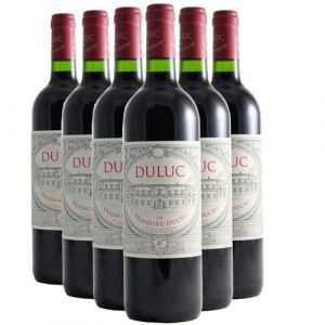 Duluc de Branaire-Ducru - Rouge 2020 - Château Branaire-Ducru - Saint-Julien - Vin Rouge de Bordeaux (6x75cl) (e-boissons, neuf)