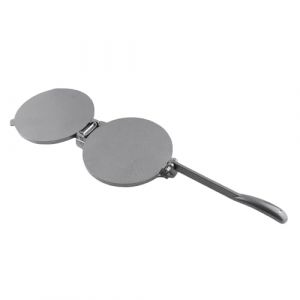 TOPINCN Presse &agrave; Tortilla en Aluminium pour G&acirc;teaux Chinois, P&acirc;tisseries, Presse &agrave; P&acirc;te en Alliage D'aluminium pour la Fabrication de Galettes de &agrave; Pizza, Outil de Pressage (20 cm Noir) (Yunplsa, neuf)