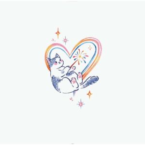 Tatouage Ephemere Tatouages Temporaires Autocollant Temporaire Imperm&eacute;able Pour Femme, Motif Lune Fra&icirc;che, Mignon, Dessin Anim&eacute;, Clavicule, Bras, (ZhouKouShiXinRuiJianSheGongChengYouXianGongSi, neuf)