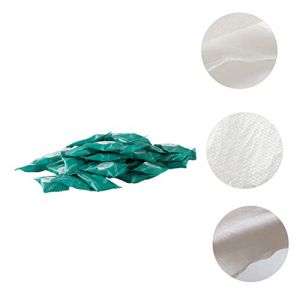 DECORNIJIA Lot De 50 Serviettes Compress&eacute;es Jetables Capsules Multifonctionnelles En Mat&eacute;riau Doux Peau, Absorbantes Et Portables, Pour Voyage, Soins Personnels Et Nettoyage Quotidien (ZhiLight, neuf)