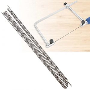 Lames De Scie &agrave; Chantourner Sans Ergot Spiral&eacute;e, Lame De Scie A Chantourner Sans Ergot 12pcs D&eacute;filent Les Lames De Scie Avec Des Dents En Spirale Pour La Coupe Du Bois En Plastique En Bois, (WYANG188, neuf)