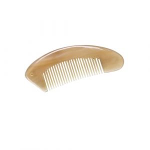 FRCOLOR Peigne Corne De Buffle Anti- Peigne De Massage Minimaliste Pour Coiffure Stimule La Circulation Sanguine Et Apaise Maux De Tête (Laners, neuf)