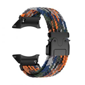 KMKJSH Tressé Bracelet en Nylon Compatible avec Suunto Core Bracelets de Montre, Réglable Boucles Latérales en Métal Sport Hommes Femmes Bande de Rechange pour Suunto Core Sangles (23) (Kemikeji, neuf)