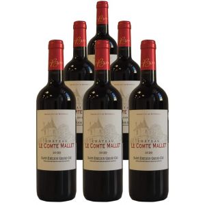Ch&acirc;teau Le Comte Mallet Saint Emilion Grand Cru 2022 - Pack de 6 bouteilles (Ch&acirc;teau Le Comte Mallet, neuf)