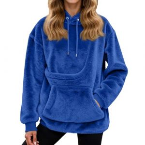 Bastwahl Sweat Kangourou Chien - Sweat &Agrave; Capuche Femme Hiver avec Poche Kangourou Et Poche De Transport pour Animal - Pull pour Chat - Oversize Confortable pour Ma&icirc;tresse d'animal De Compagnie (VAN MIA, neuf)