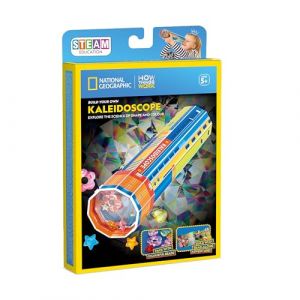 University Games National Geographic Build Your Own Kal&eacute;idoscope, jouet &eacute;ducatif scientifique, &agrave; partir de 5 ans (RAREWAVES-FR, neuf)