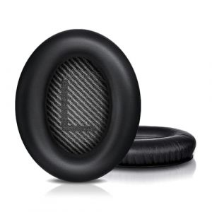 BINGLE Coussinet Bose QuietComfort 35 (QC35) et Quiet Comfort 35 II (QC35 II), Oreillette de Remplacement pour Casque Bose QuietComfort 15 QC15 QC25 QC2 QC35/ SoundTrue & SoundLink Ae2 Ae2i Ae2w (MARACA, neuf)