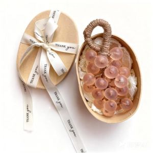 Savon raisin violet artisanal sur corde - Processus &agrave; froid pour lavage des mains, d&eacute;sodorisant et d&eacute;coration (1, 03) (AnnaXiong, neuf)