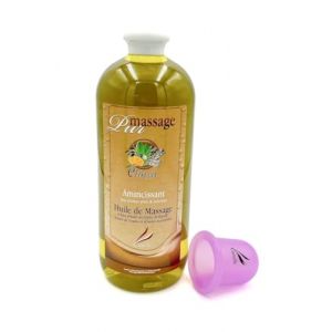 Camylle - Pur Massage Elinya - Huile de Massage Spa Précieuse - Amincissant aux arômes purs et intenses - 1000ml (Camylle, neuf)