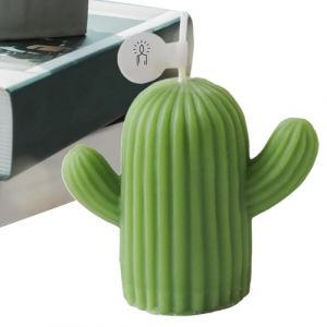 Bougies parfumées cactus pour femme, bougies de Noël – Bougies parfumées en forme de cactus pour femme, bougies parfumées pour aromathérapie, relaxation à la maison (xistreek, neuf)