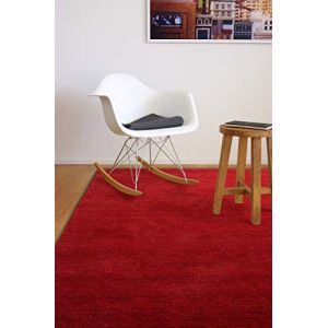 floor factory Tapis Gabbeh Karma Rouge 200x290 cm tissé à la Main en 100% Laine Vierge (floor factory, neuf)