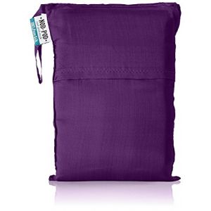 Doublure pour sac de couchage 100 % pure soie bio Ultra légère 107 g Plusieurs couleurs au choix, violet (The Nod Shop, neuf)