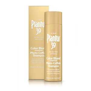 Plantur 39 Color Blond Phyto-Coffein-Shampoo, 250 ml (Oum-Merchandise, neuf)