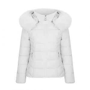 Manteau Bleu Clair Femme Veste En Peau Retourn&eacute;E Blouson Imperm&eacute;Able Femme Manteau Court Oversize Femme Veste Jean Bleu Clair Doudoune Chic Veste Blanche Courte Femme Blouson Moto Femme Pas Cher (LIUlake77, neuf)