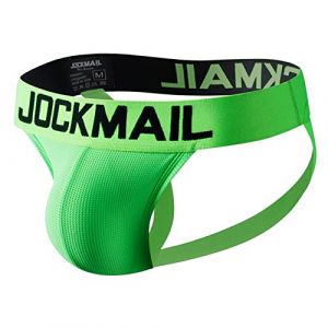 Faringoto Sous-vêtement à bretelles pour homme - Micro Mini - Slip de bain doux et tendance, Vert, M (Faringoto, neuf)