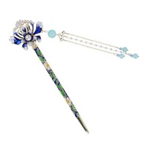 Épingles à Cheveux - Bâtons Chinois Pour Cheveux | Fourchette à Cheveux Avec Avec Gland | Épingle à Cheveux Avec Tenue Ferme | Épingle À Cheveux De Style Antique | Épingle à Cheveux Papillon (venverua, neuf)