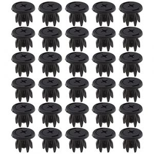 ECSiNG Lot de 30 clips de protection contre les &eacute;claboussures de roue int&eacute;rieure de voiture en plastique compatible avec BMW Mini Cooper S One R50 R52 R53 Noir (ECSiNG, neuf)