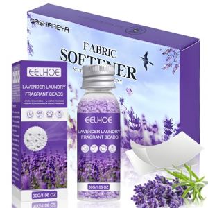 Feuilles Lessive 40 Lavages avec Parfum de Linge en Perles 30g,Lessive en Feuille Biod&eacute;gradable,100% Hydrosoluble et Hypoallerg&eacute;nique,Pour Blanc et Couleur-Lessive Main Voyage - Lavande (DONGCHUANSHUN LIMITED, neuf)