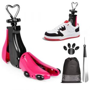 Embauchoir Homme et Femme - Chaussure Elargisseur les Chaussures Trop Serrées Embauchoir Chaussure Longueur et Largeur Ajustables Disponible en Deux Tailles Convient aux Pointures 36-48(Rouge, 42-48) (Ostyel, neuf)