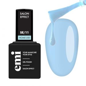 EMI Salon Effect Sky Serenity Gel vernis sans HEMA couleur longue durée usage domestique lampe UV/LED/CCFL 9 ml (EMI Beauty, neuf)