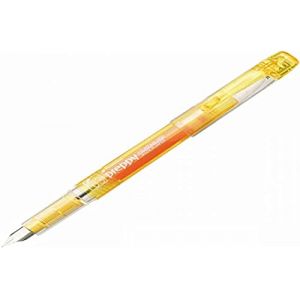 PLATINUM Stylo plume Preppy - Pointe fine - Jaune (1716302.0) (magasin de papeterie, neuf)