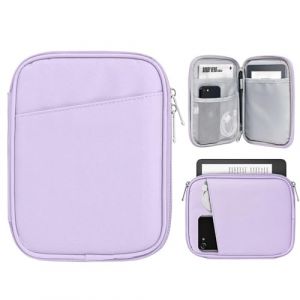 TiMOVO 6-7 Pouces Housse pour Tablette, Paperwhite/Colorsoft Signature Edition, Housse Protectrice avec Pochette pour Liseuse &Eacute;lectronique/Oasis et Appareils Kobo, Lavande Violette (ZMSolution EU, neuf)