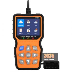 OBD2 Valise Diagnostic Auto Valise Voiture, Bwaliffury Lecteur de Code d'erreur de Moteur, Universel Valise Diagnostique Auto Multimarque, Fonctions Compl&egrave;tes,Valise Effacer Defaut Voiture (Zynexo  O&Uuml;, neuf)