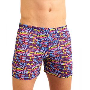 Kiniki Short de Bain Transbronzant pour Homme (5ème Génération) - Aloha (Kiniki Exclusive TanThrough Swimwear & Underwear, neuf)