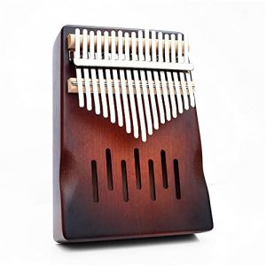Hearda Kalimba 17 clés Instrument de Musique, Portable Pouce Piano Africain Marimba Kalimba Cadeau Kit avec Accordeur pour Enfants Débutant Amateurs de Musique Adultes (Rayures) (Hearda, neuf)