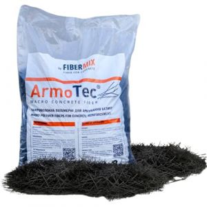 ArmoTec Fibre statique, 40 mm, fibre macro haute performance, remplacement de la barre de béton, parfait pour les dalles de sol et les réparations de béton Fibermix (8 kg) (Beton Booster, neuf)
