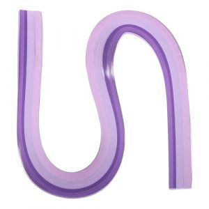 PATIKIL 540 x 5mm Bandes de Papier Quilling Arc-En-Ciel, 120 Pcs Bande de Papier Origami pour Quilling, pour Bricolage, Artisanat de No&euml;l, D&eacute;grad&eacute; Violet (PATIKIL UK, neuf)
