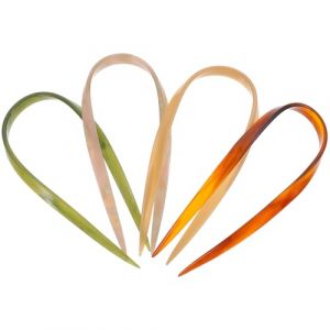 DECORNIJIA 4 pi&egrave;ces &Eacute;pingles Cheveux U Forme Ac&eacute;tate Accessoires Chignon Femme &Eacute;l&eacute;gants et Pratiques pour Coiffure Simple et Chic (ZhiLight, neuf)