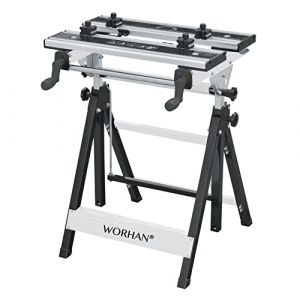 WORHAN Établi de Serrage en Métal Rapide Multifonction Hauteur Réglable Surface de Travail Inclinable WA001Y (Worhan GmbH, neuf)
