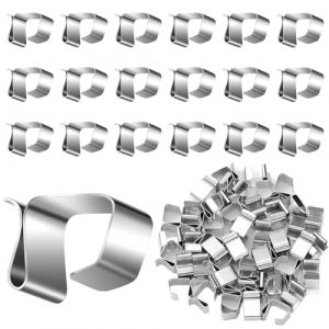 RXKFIGX 60 Pi&egrave;ces Crochet de Goutti&egrave;re Crochets de Goutti&egrave;re Toit Ext&eacute;rieurs Crochets de Goutti&egrave;re de Lumi&egrave;res Crochet de Lumi&egrave;re de No&euml;l pour Les Lumineuse Int&eacute;rieur et Ext&eacute;rieur Universel (kuyishop, neuf)